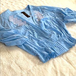 Free People Embroidery top-Medium